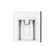LG 638L Side by Side (Hvid), Energiklasse E, Vand-/isdispenser med vandtilkobling, Smart Diagnosis™, GSLC40SWPE