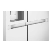 LG 638L Side by Side (Hvid), Energiklasse E, Vand-/isdispenser med vandtilkobling, Smart Diagnosis™, GSLC40SWPE
