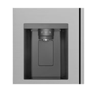 LG 641L Side by Side (Prime Silver), Energiklasse E, Vand-/isdispenser uden vandtilkobling, Smart Diagnosis™, GSLC41PYPE