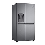 LG 634L Side by Side (Dark Graphite), Is og vand dispenser, Energiklasse E, Vand-/isdispenser uden vandtilkobling, Smart Diagnosis™, GSLV31DSXE
