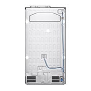 LG 635L Side by Side (Shiny Steel), Energiklasse E, Vand-/isdispenser uden vandtilkoblingg, Smart Diagnosis™ , GSLV51PZXE