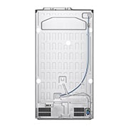LG 635L Side by Side (Matte Black Stainless Steel), Energiklasse F, Vand-/isdispenser med vandtilkobling, Smart Diagnosis™ med Wi-Fi, GSLV70MCTM