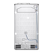 LG 635L Side by Side (Matte Black Stainless Steel), Energiklasse D, Vand-/isdispenser uden vandtilkobling, Smart Diagnosis™ med Wi-Fi, GSLV71MCTD