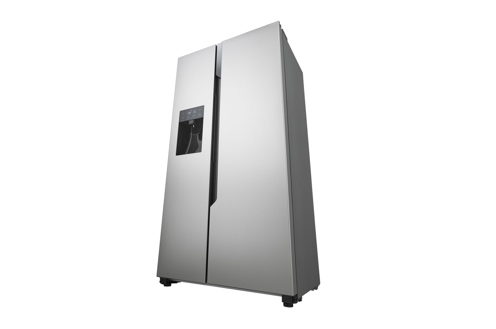 LG 562L Side by Side (Silver), Energiklasse E, Vann/isdispenser uden vandtilkobling, GSM32HSBEH