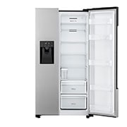 LG 562L Side by Side (Silver), Energiklasse E, Vann/isdispenser uden vandtilkobling, GSM32HSBEH