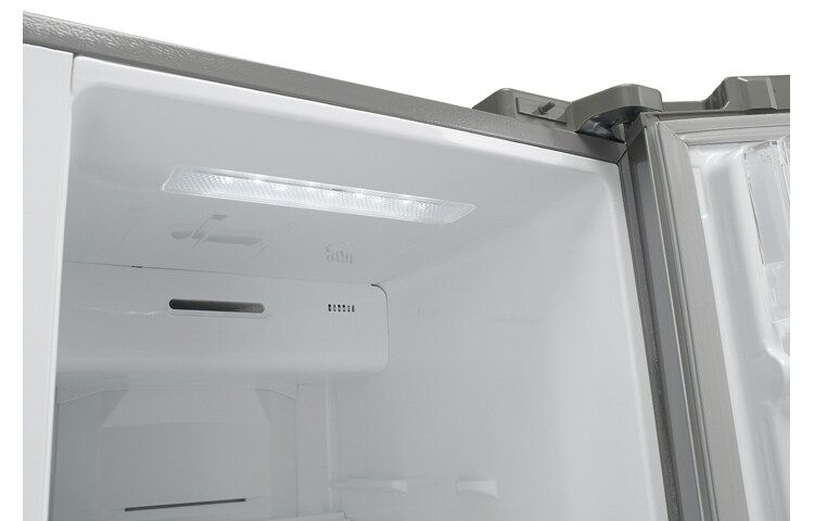 LG Afrimningsfrit side-by-side-skab i klasse A+ med isdispenser og minibar (507 L), GSP325NSCV
