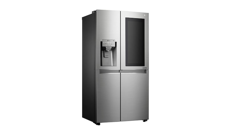 LG 625L InstaView Door in Door™ Side by Side (Noble Steel) Energiklasse F Plumbing, Smart Diagnosis™ med wifi, GSX960NSAZ