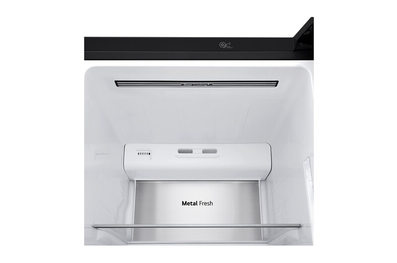 LG 625L InstaView Door in Door™ Side by Side (Matte Black) - Energiklasse E, Vand-/isdispenser uden vandtilkobling og Smart Diagnosis™ med Wi-Fi, GSX961MCCE