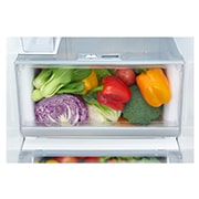 LG 625L InstaView Door in Door™ Side by Side (Matte Black), Energiklasse F, Vand-/isdispenser med vandtilkobling, Smart Diagnosis™ med Wi-Fi, GSX960MCVZ