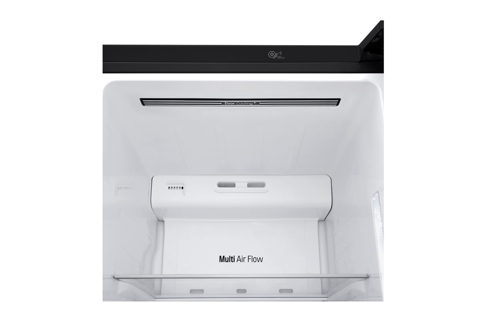 LG 625L InstaView Door in Door™ Side by Side (Matte Black), Energiklasse F, Vand-/isdispenser med vandtilkobling, Smart Diagnosis™ med Wi-Fi, GSX960MCVZ