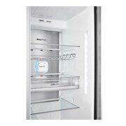 LG 625L InstaView Door in Door™ Side by Side (Perfect Steel) - Energiklasse F, Vand-/isdispenser uden vandtilkobling og Smart Diagnosis™ med Wi-Fi, GSX961NSCZ