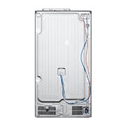 LG 628L InstaView Door in Door™ Side by Side (Essence Black), Energiklasse D, Vand-/isdispenser med vandtilkobling, Smart Diagnosis™ med Wi-Fi, GSXE90EVAD