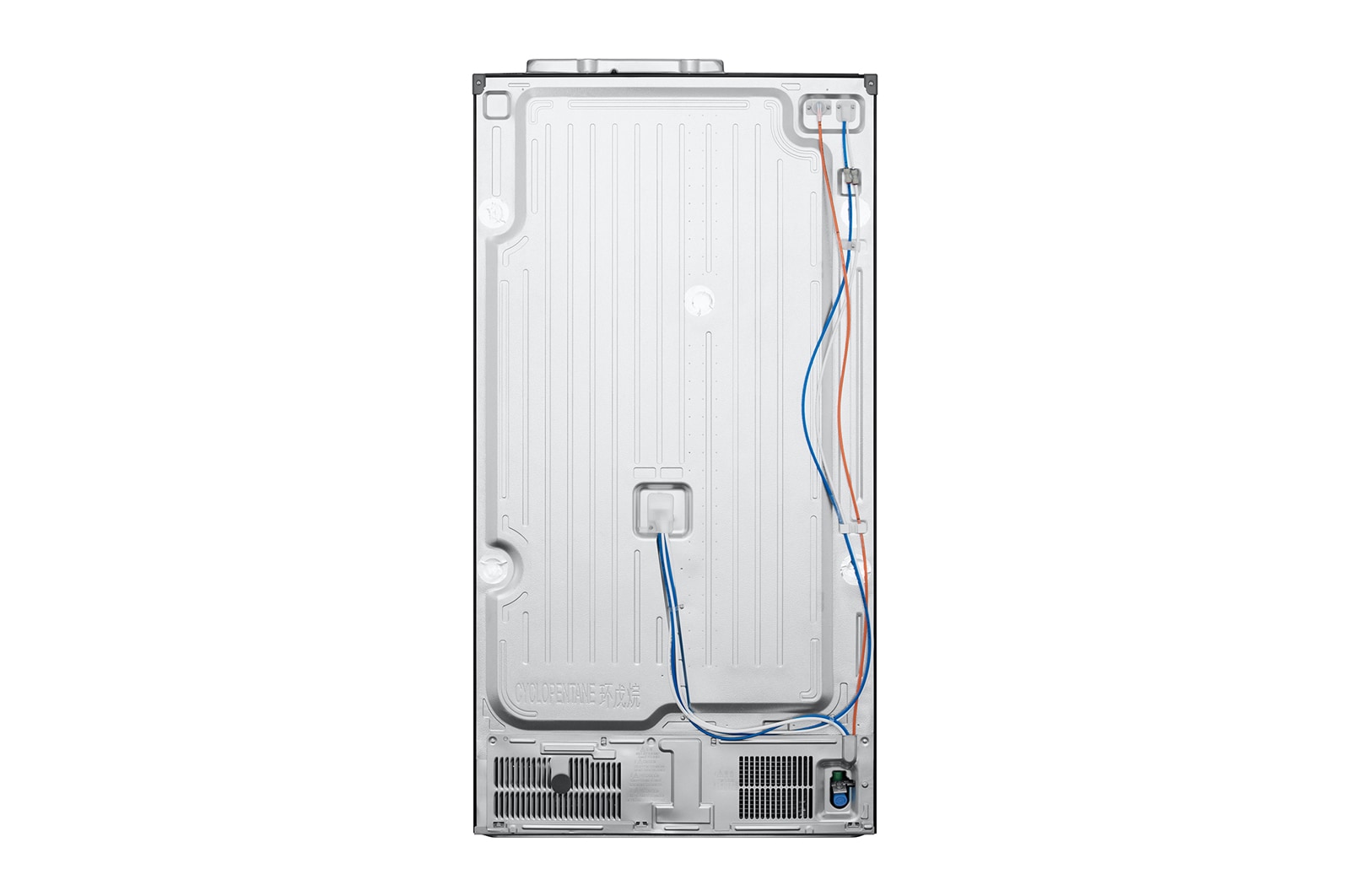 LG 628L InstaView Door in Door™ Side by Side (Essence Black), Energiklasse D, Vand-/isdispenser med vandtilkobling, Smart Diagnosis™ med Wi-Fi, GSXE90EVAD