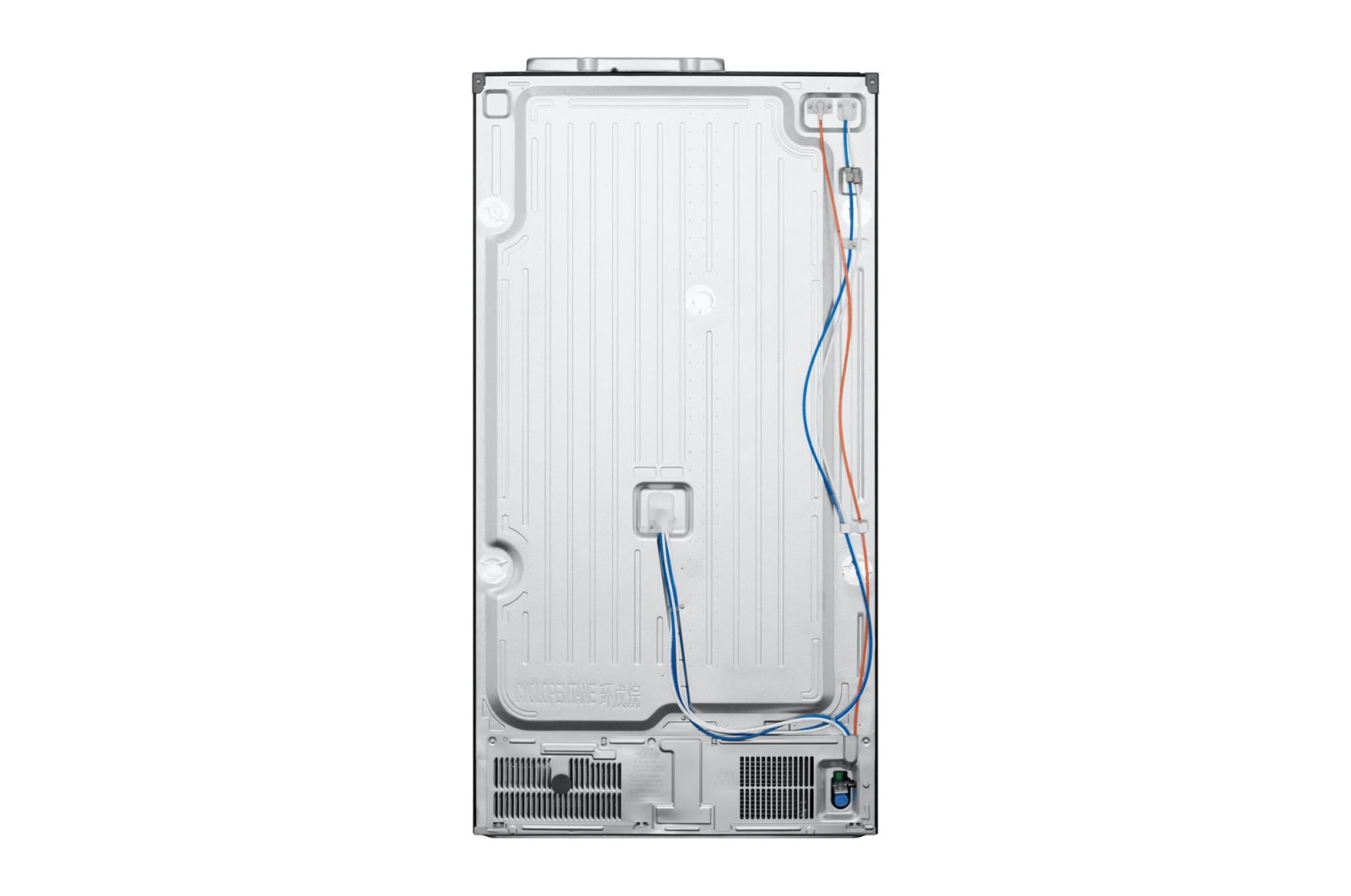 LG 628L InstaView Door in Door™ Side by Side (Essence Black), Energiklasse D, Vand-/isdispenser med vandtilkobling, Smart Diagnosis™ med Wi-Fi, GSXE90EVAD