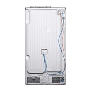 LG 628L InstaView Door in Door™ Side by Side (Metal Sorbet), Energiklasse D, Vand-/isdispenser med vandtilkobling, Smart Diagnosis™ med Wi-Fi, GSXE90MBAD