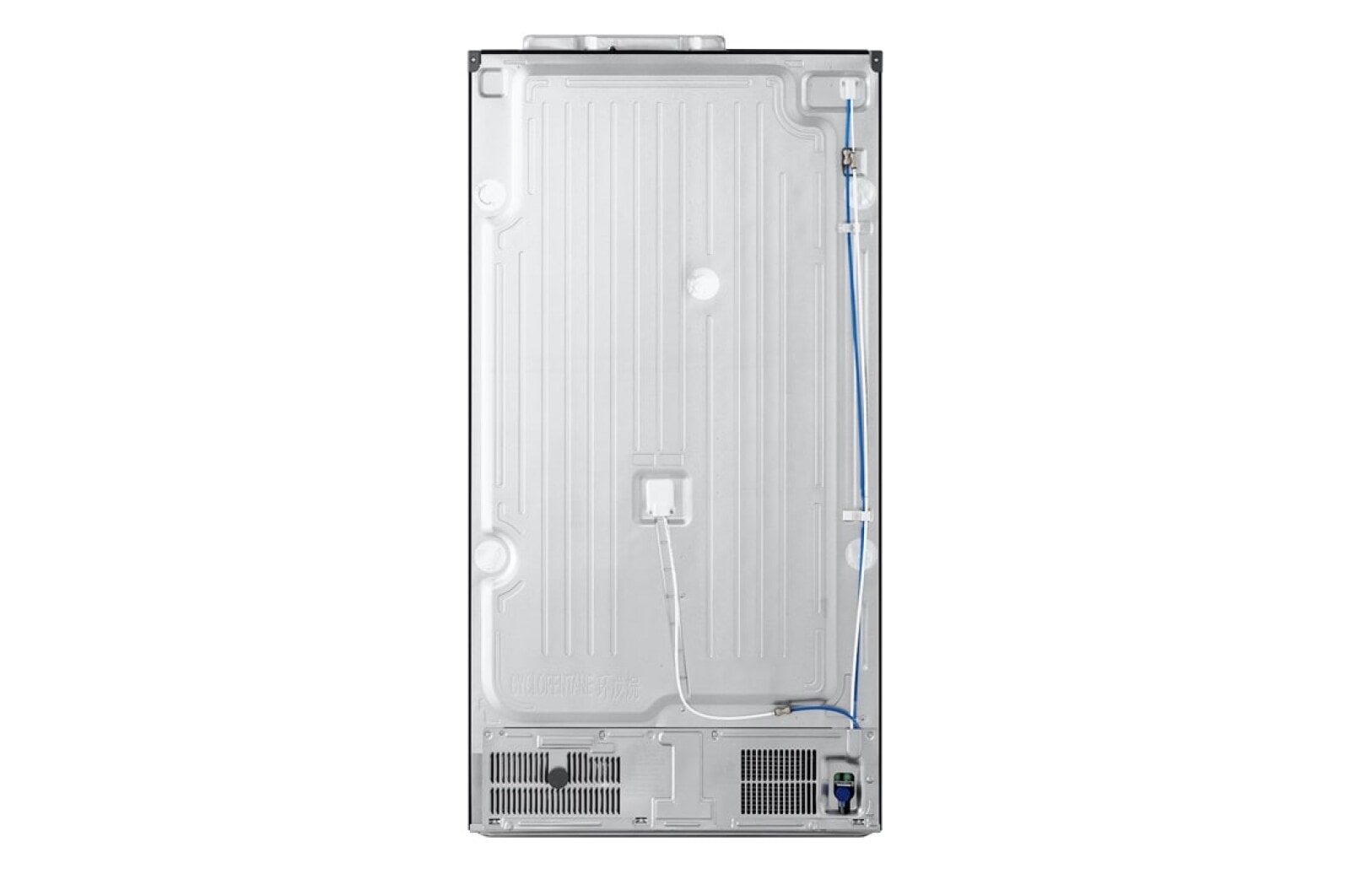 LG 628L InstaView Door in Door™ Side by Side (Essence Black), Energiklasse D, Vand-/isdispenser uden vandtilkobling, Smart Diagnosis™ med Wi-Fi, GSXE91EVAD