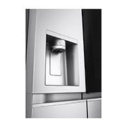 LG 628L InstaView Door in Door™ Side by Side (Metal Sorbet), Energiklasse D, Vand-/isdispenser uden vandtilkobling, Smart Diagnosis™ med Wi-Fi, GSXE91MBAD