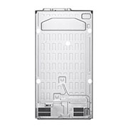LG 635L InstaView Door in Door™ Side by Side (Brushed Steel), Energiklasse E, Vand-/isdispenser med vandtilkobling, Smart Diagnosis™ med Wi-Fi, GSXV90BSAE