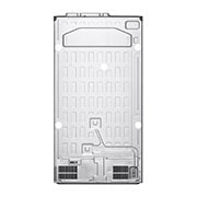 LG 635L InstaView Door in Door™ Side by Side (Matte Black Steel), Craft Ice, Energiklasse E, Smart Diagnosis™ med Wi-Fi, GSXV90MCDE