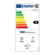 LG 635L InstaView Door in Door™ Side by Side (Matte Black Steel), Craft Ice, Energiklasse E, Smart Diagnosis™ med Wi-Fi, GSXV90MCDE