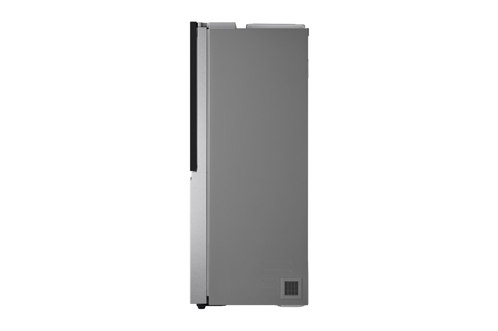 LG 635L InstaView Door in Door™ Side by Side (Metal Sorbet), Energiklasse F, Vand-/isdispenser uden vandtilkobling, Smart Diagnosis™ med Wi-Fi, GSXV91MBAF