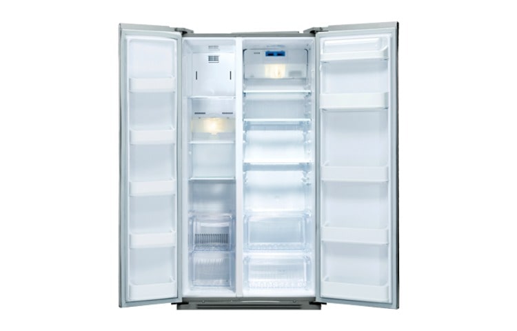 LG Afrimningsfrit side-by-side-skab i (527 L), GW-B207FLQK