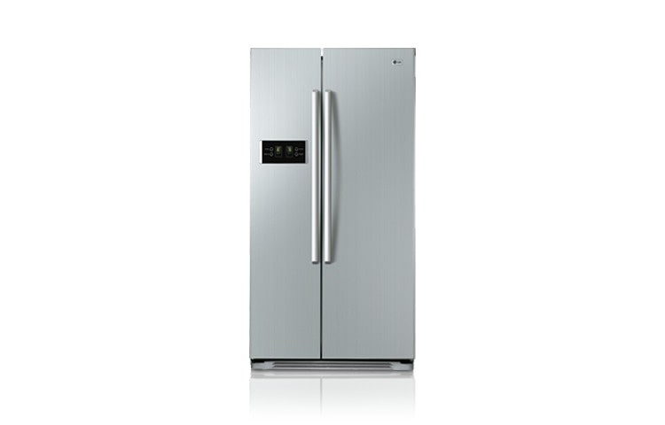 Visning forfra af Side-by-Side (Nettovolumen 527 liter) GW-B207FSQK