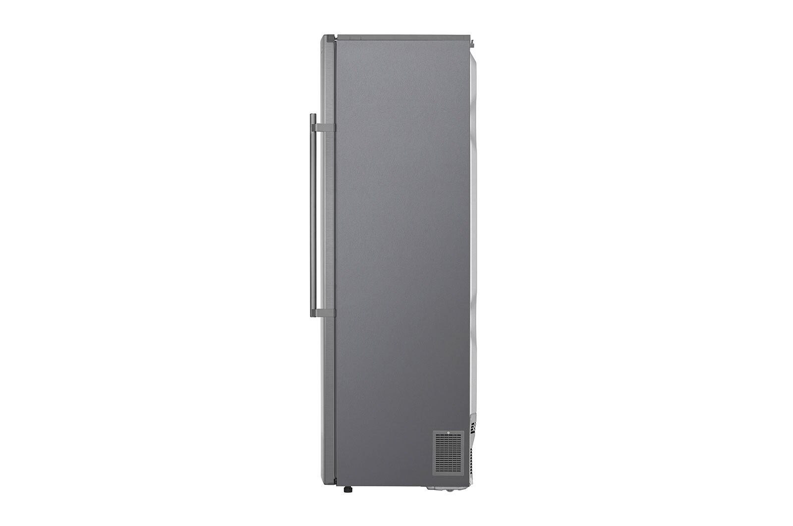 LG 323L Fritstående fryser (Shiny Steel) - Energiklasse F, Total No Frost og Smart Diagnosis™ med Wi-Fi, KF5237PZJZ