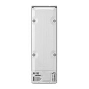 LG 323L Fritstående fryser (Shiny Steel) - Energiklasse F, Total No Frost og Smart Diagnosis™ med Wi-Fi, KF5237PZJZ