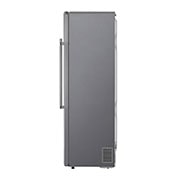 LG 323L Fritstående fryser (Shiny Steel) - Energiklasse F, Total No Frost og Smart Diagnosis™ med Wi-Fi, KF5237PZJZ