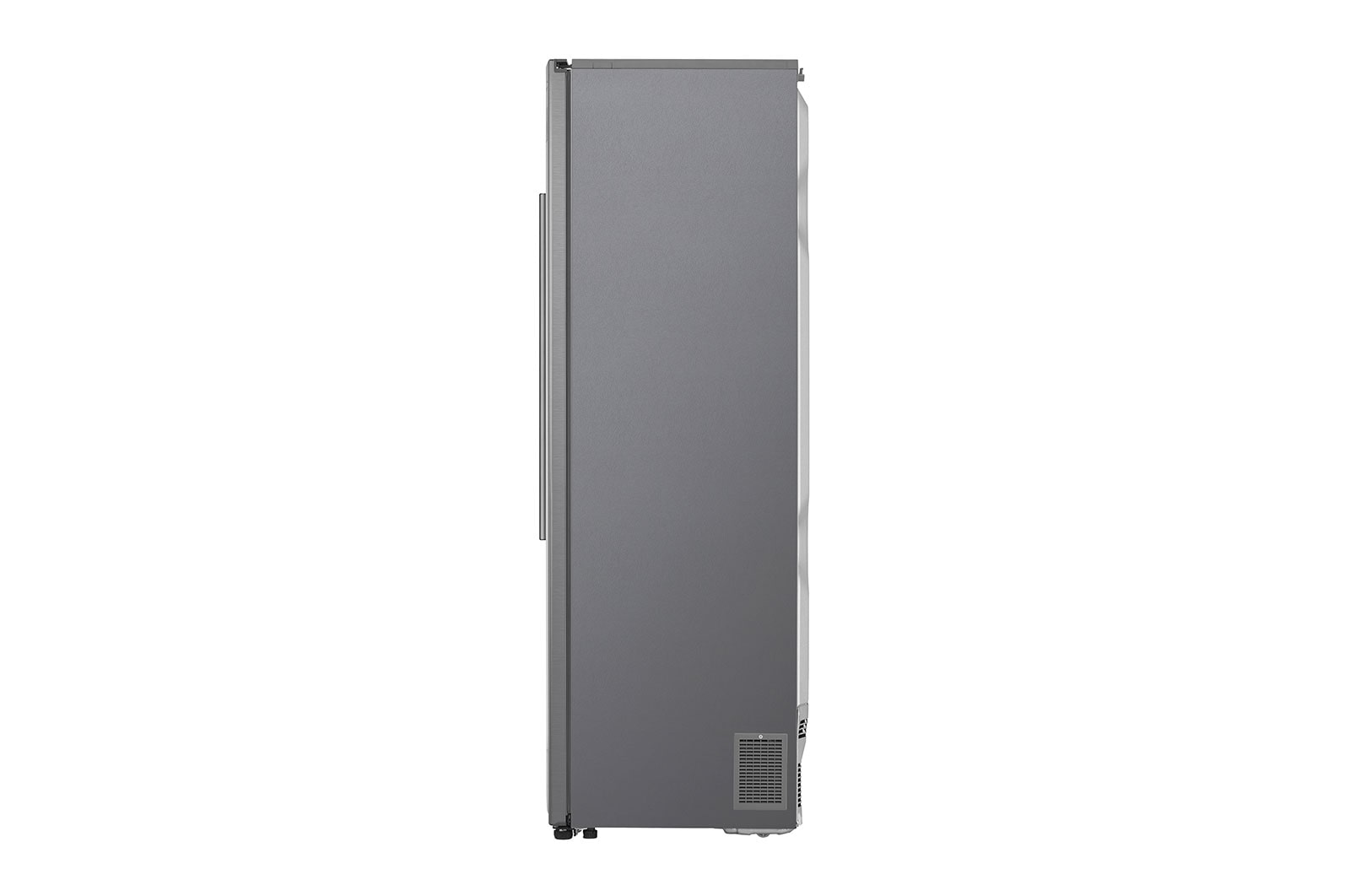 LG 375L Fritstående køleskab (Shiny Steel) - Energiklasse F, Moist Balance Crisper™  og Smart Diagnosis™ med Wi-Fi, KL5241PZJZ