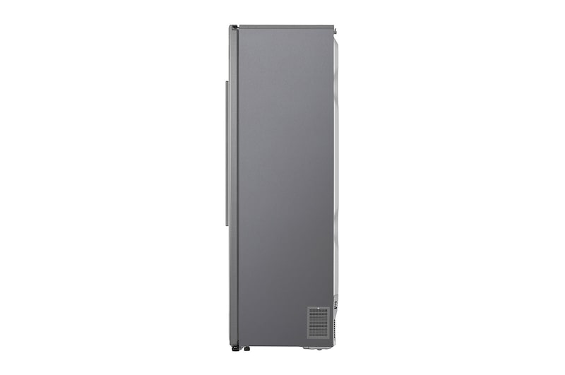 LG 375L Fritstående køleskab (Shiny Steel) - Energiklasse F, Moist Balance Crisper™  og Smart Diagnosis™ med Wi-Fi, KL5241PZJZ