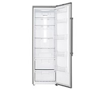 LG 375L Fritstående køleskab (Shiny Steel) - Energiklasse F, Moist Balance Crisper™  og Smart Diagnosis™ med Wi-Fi, KL5241PZJZ