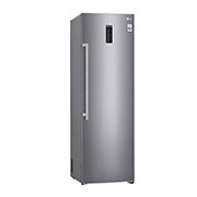 LG 375L Fritstående køleskab (Shiny Steel) - Energiklasse F, Moist Balance Crisper™  og Smart Diagnosis™ med Wi-Fi, KL5241PZJZ