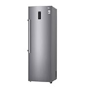 LG 375L Fritstående køleskab (Shiny Steel) - Energiklasse F, Moist Balance Crisper™  og Smart Diagnosis™ med Wi-Fi, KL5241PZJZ