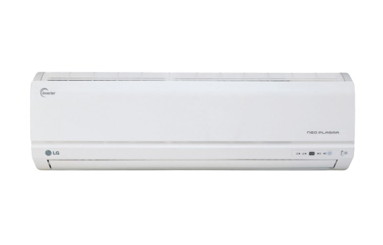 Visning forfra af Luft/luft varmepumpe, varmekapacitet 5,5 kW, kølekapacitet 4,0 kW, COP 3,63 J12AW.NE1