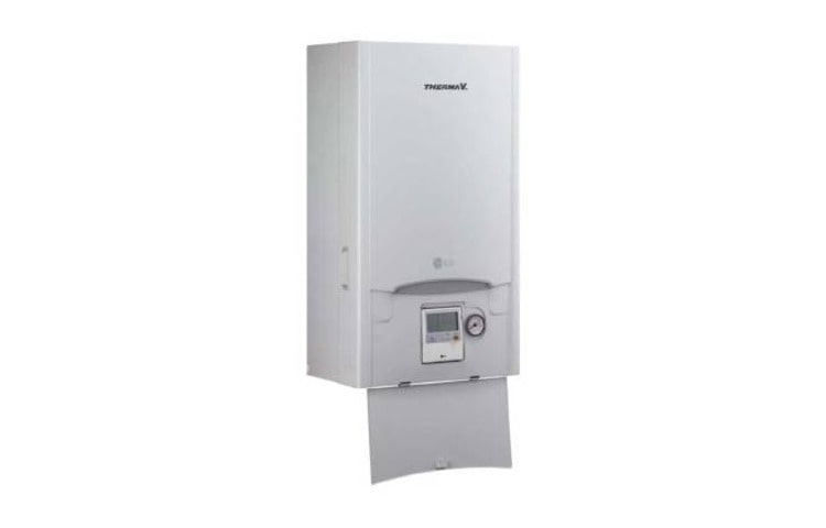 LG Luft/vand varmepumpe, 3-faset, 400V, vandtemperatur 15/55°C (min/maks), COP 4,2, Therma V Split 16kW