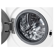 LG 9kg / 6 kg Kombineret vaskemaskine/tørretumbler(Hvid) - Steam, Energiklasse A/D, TurboWash™360, AI DD™, Smart Diagnosis™, CV50T6S2E1