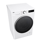 LG 9kg / 6 kg Kombineret vaskemaskine/tørretumbler(Hvid) - Steam, Energiklasse A/D, TurboWash™360, AI DD™, Smart Diagnosis™, CV50T6S2E1