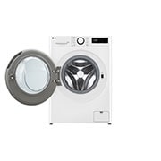 LG Slim 9 kg / 5 kg Kombineret vaskemaskine/tørretumbler(Hvid) - Steam, Energiklasse A/E, AI DD™, Smart Diagnosis™,  47,5cm dybde, CV92T5S4SQE