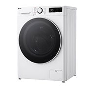 LG Slim 9 kg / 5 kg Kombineret vaskemaskine/tørretumbler(Hvid) - Steam, Energiklasse A/E, AI DD™, Smart Diagnosis™,  47,5cm dybde, CV92T5S4SQE