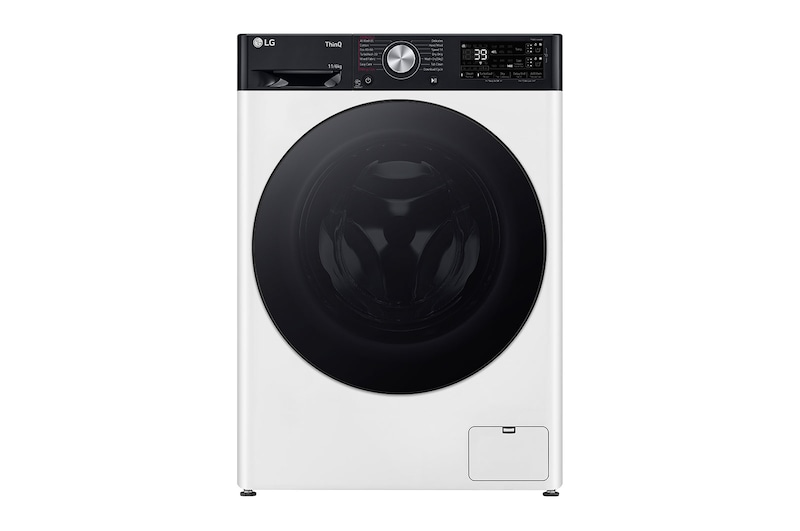 LG 11 kg / 6 kg Kombineret vaskemaskine/tørretumbler(Hvid) - Auto Dose, Steam, Energiklasse D, TurboWash™360, AI DD™, Smart Diagnosis™ med Wi-Fi, CV94E7S2BA