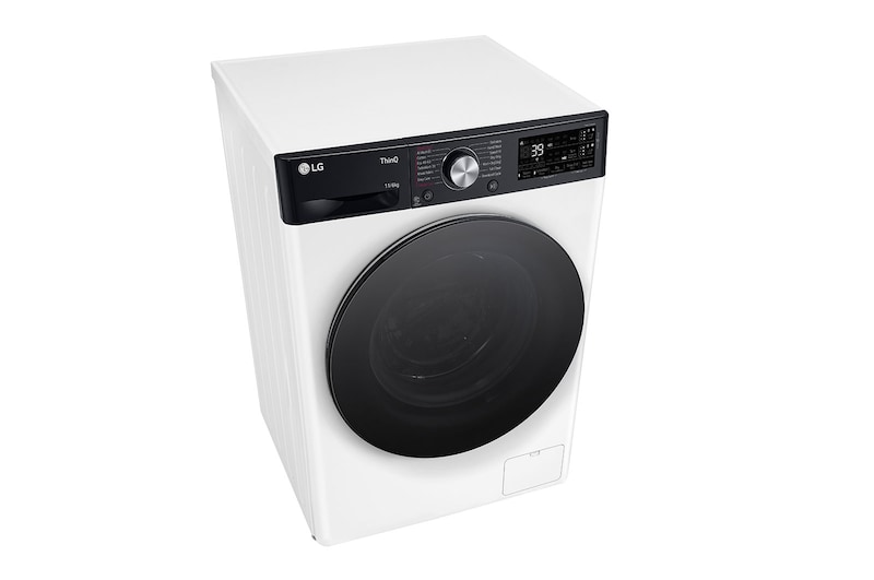 LG 11 kg / 6 kg Kombineret vaskemaskine/tørretumbler(Hvid) - Auto Dose, Steam, Energiklasse D, TurboWash™360, AI DD™, Smart Diagnosis™ med Wi-Fi, CV94E7S2BA