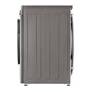 LG 10 kg / 6 kg Kombineret vaskemaskine/tørretumbler(Platinum Silver) - Steam, Energiklasse A/D, TurboWash™360, AI DD™, Smart Diagnosis™ med Wi-Fi, CV94V7S2QN