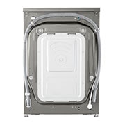 LG 10 kg / 6 kg Kombineret vaskemaskine/tørretumbler(Platinum Silver) - Steam, Energiklasse A/D, TurboWash™360, AI DD™, Smart Diagnosis™ med Wi-Fi, CV94V7S2QN