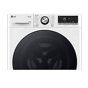 LG 10 kg / 6 kg Kombineret vaskemaskine/tørretumbler(Hvid) - Steam, Energiklasse A/D, TurboWash™360, AI DD™, Smart Diagnosis™ med Wi-Fi, CV94V7S2WN