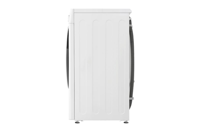 LG Slim 8 kg / 5 kg Kombineret vaskemaskine/tørretumbler(Hvid) - Steam, Energiklasse E, AI DD™, Smart Diagnosis™, 47,5 cm dyb, F2DV707S2W1