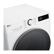LG 11 kg / 6 kg Kombineret vaskemaskine/tørretumbler(Hvid) - Steam, Energiklasse A/D, TurboWash™360, AI DD™, Smart Diagnosis™, F4Y5ERP1WY