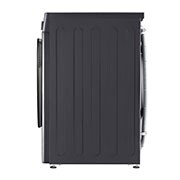 LG 10 kg / 6 kg Kombineret vaskemaskine/tørretumbler(Middle Black) - Steam, Energiklasse A/D, AI DD™, Smart Diagnosis™, F4Y5RRPYJ