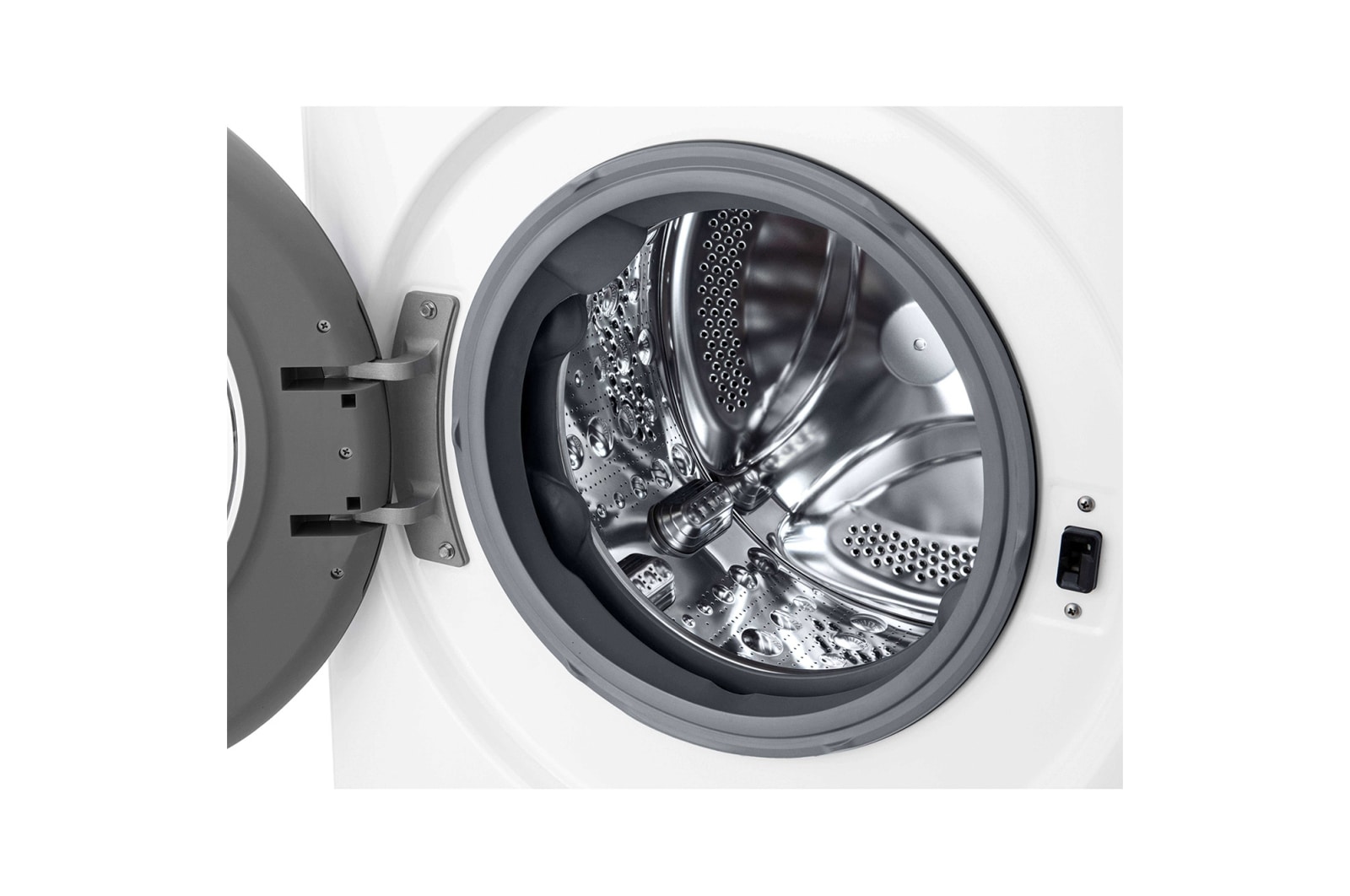 LG 10 kg Vaskemaskin(Hvid) - Steam, Energiklasse A, TurboWash360™, AI DD™, Smart Diagnosis™, F4Y5RYW0WY